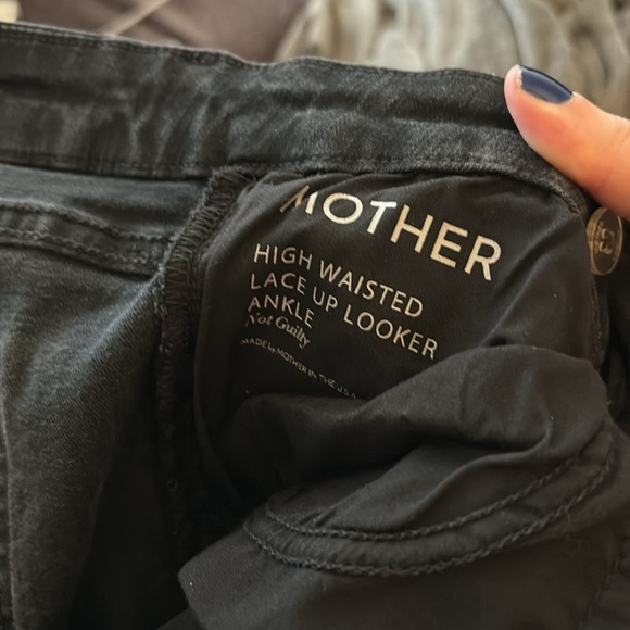 Mother black lace up jeans - Picture 6 of 9
